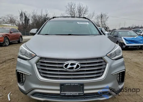 2017 Hyundai Santa Fe Se z USA, uszkodzony, nr VIN KM8SNDHF9HU240447